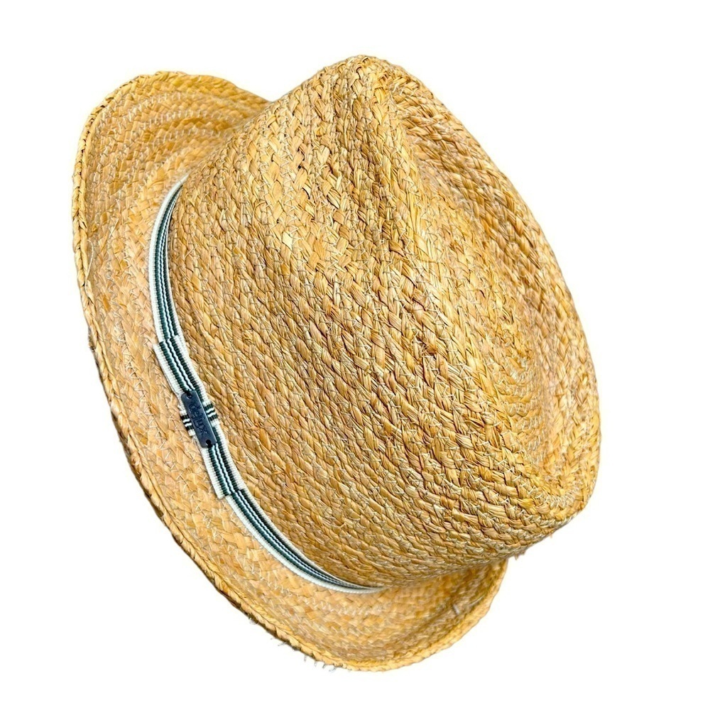 NWT Delux Straw Fedora Hat